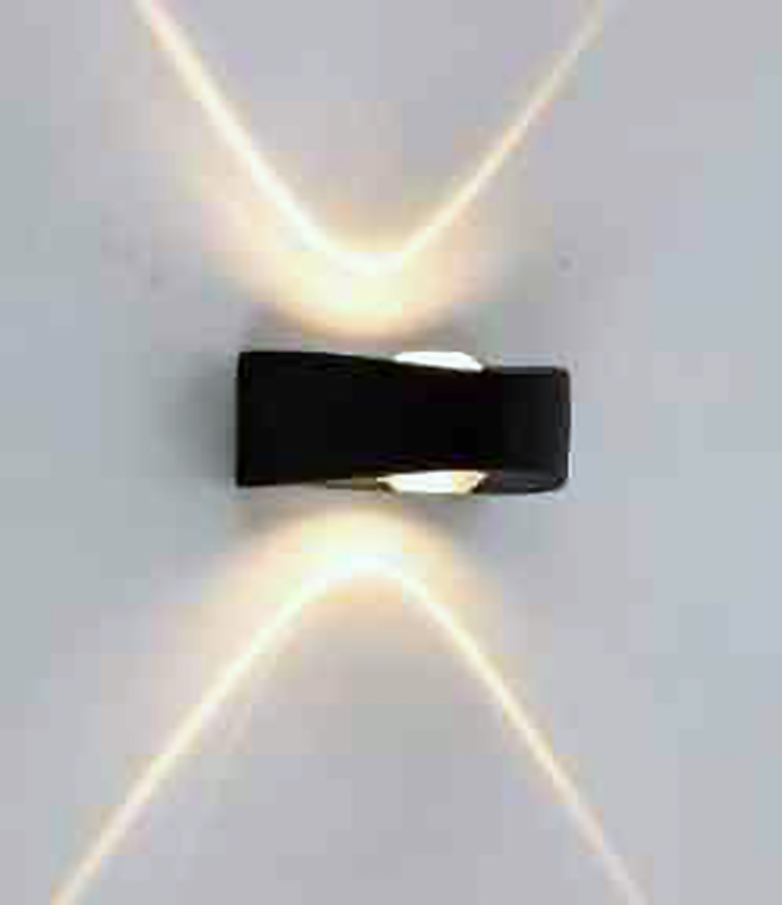 DL11661 Outdoor LED Up/Down Wall Light, Round (2W, Ø65mm)