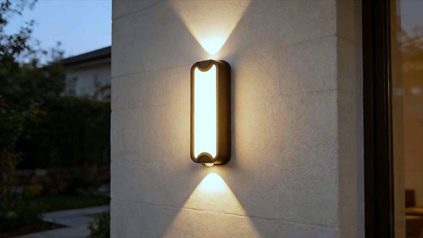 DL11664 Outdoor LED Wall Lamp, Cylindrical (12W)