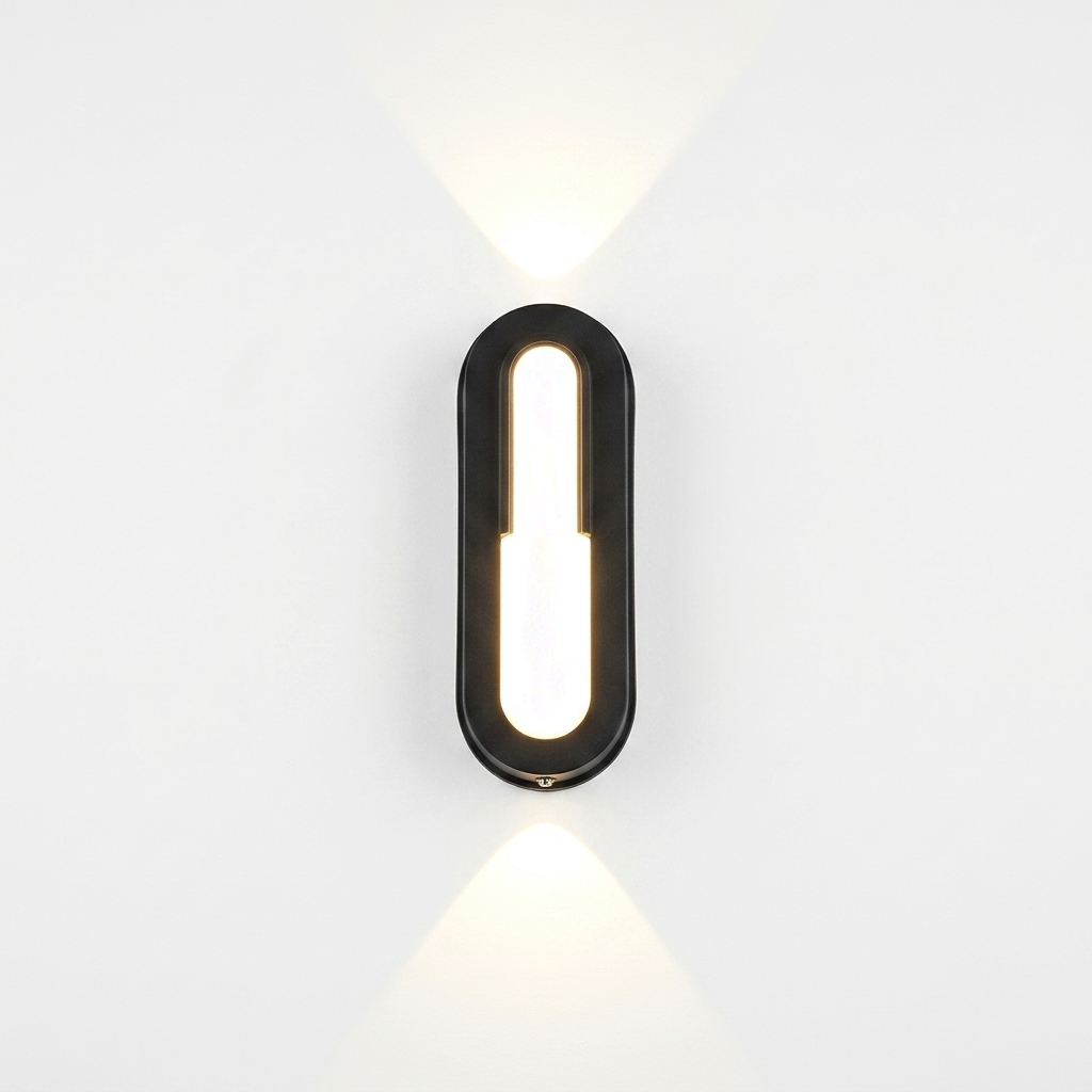 DL11668 Outdoor LED Bulkhead Wall Lamp, Oval (12W)