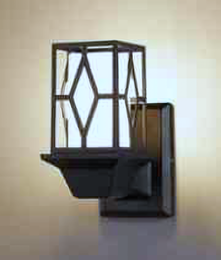 DL11683 Outdoor Wall Lantern, Angular Glass E27