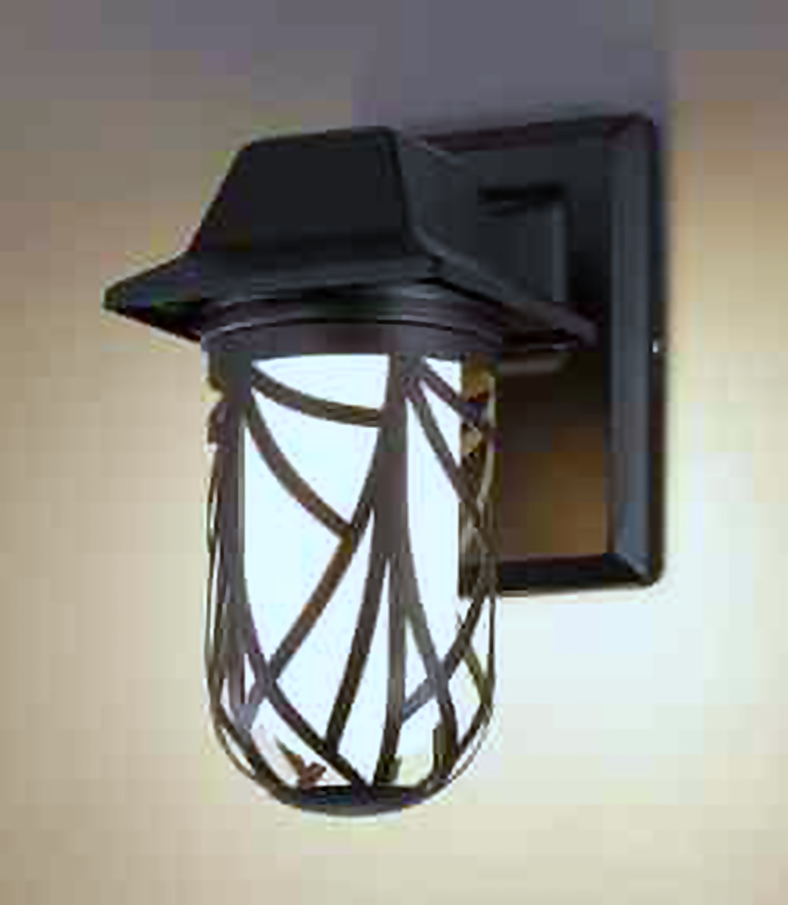 DL11685 Outdoor Wall Lantern, Tapered Cage E27