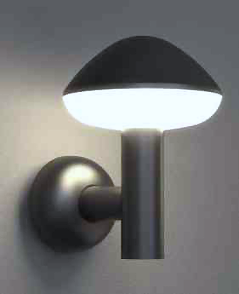 DL11690 Outdoor LED Dome Wall Lamp (12W)