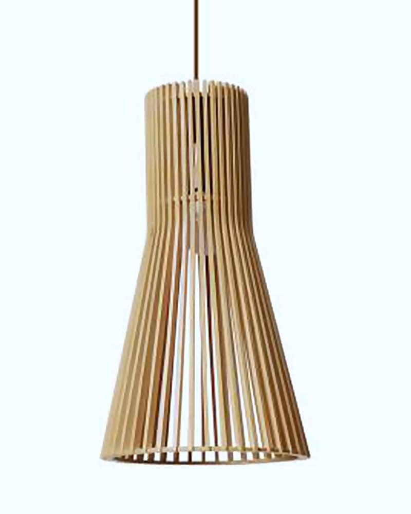 DL12816 Plywood Pendant Light (D250*450H , E27 60W)