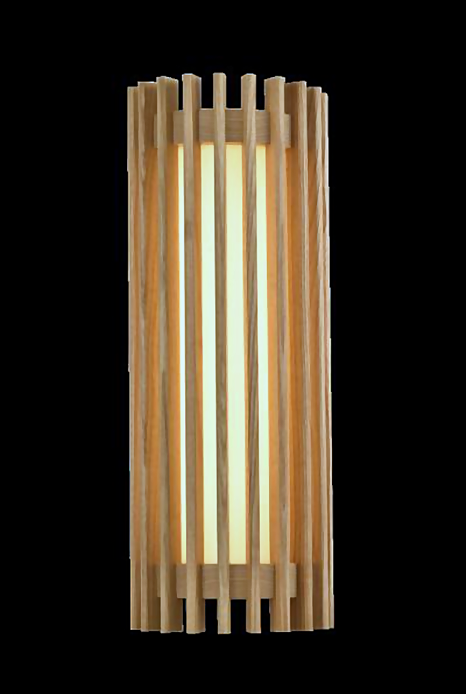 DL12831 Ash Wood Wall Light (W150*400Hmm, LED 12W)