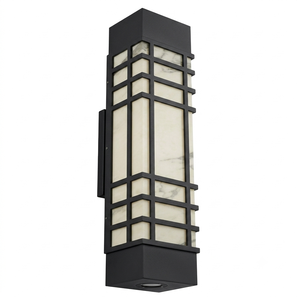 DL12920 Square Outdoor Wall Lantern (30W)