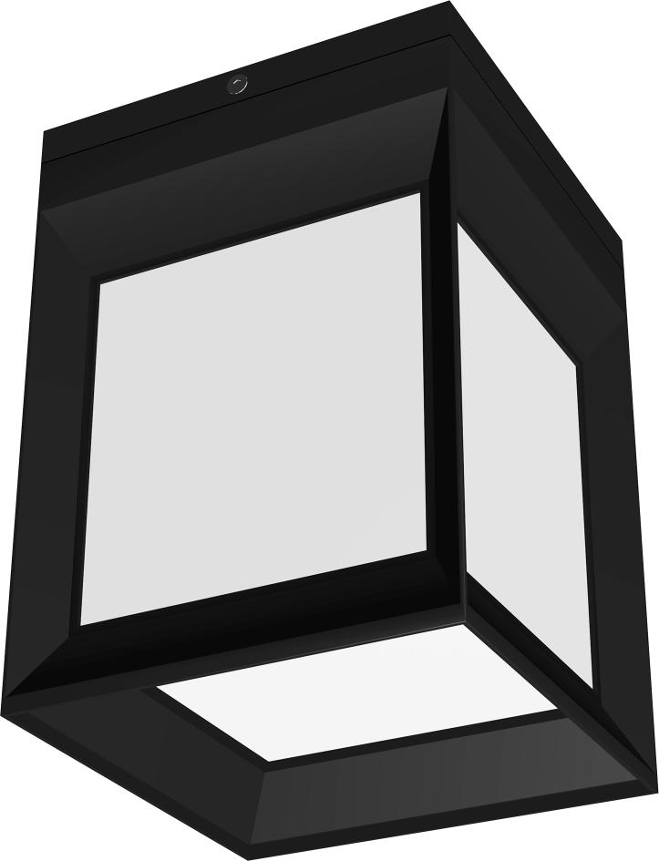 DL12927 Cube Outdoor Wall Light (5W)