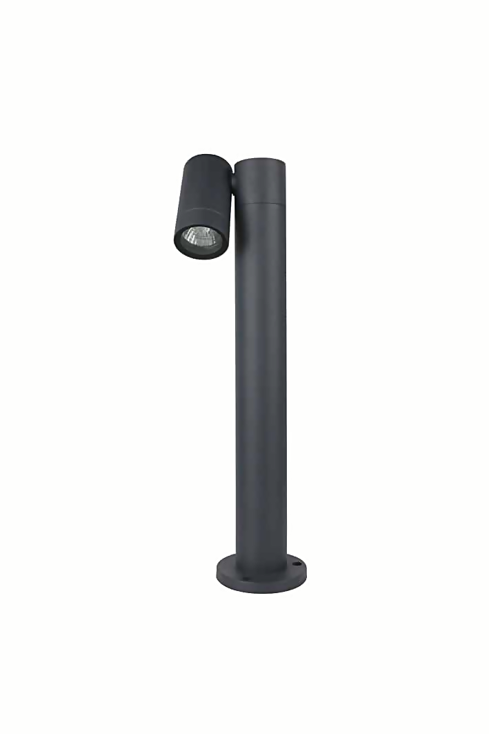 DL13121 Single-Head Garden Bollard Post Light (GU10, IP65)