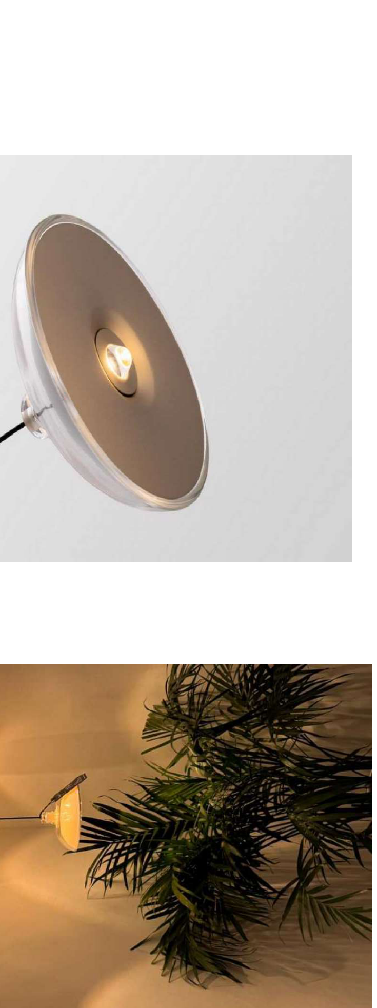 DL13231 Brushed-Nickel Disc Linear Pendant (3-light, 1500mm)