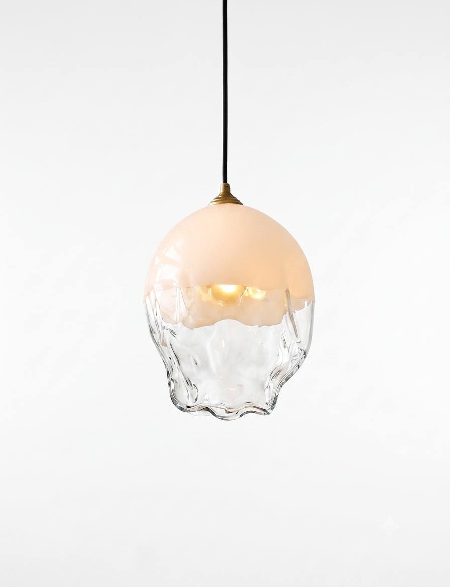 DL13306 Faceted Glass Globe Pendant (D250mm)