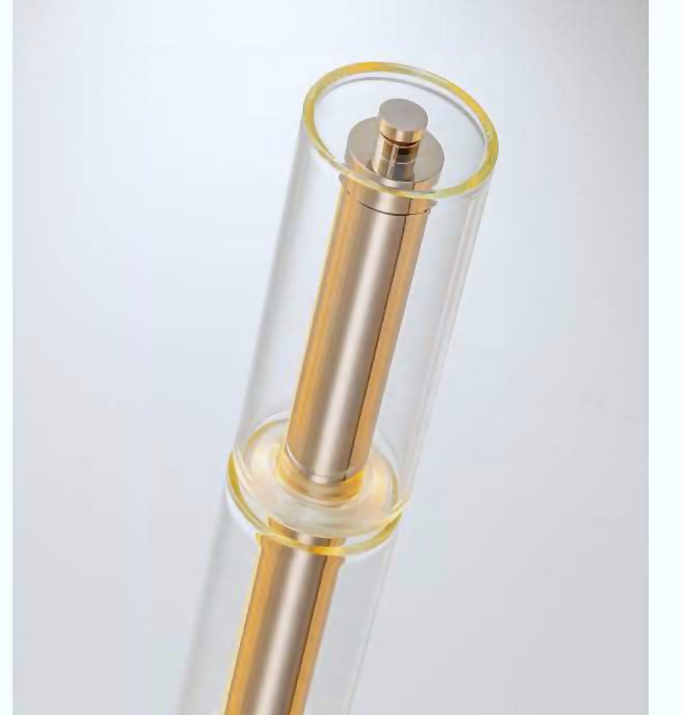 DL13350 Linear Glass-Rod LED Pendant (1750mm, 8-lamp)