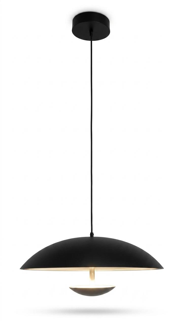 DL13430 Round Gold-Leaf Disc Ceiling Lamp (⌀350mm)
