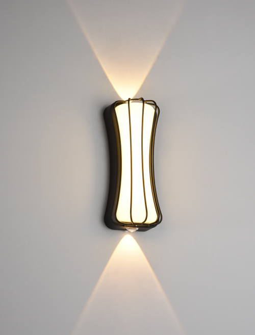 DL13445 Up/Down LED Wall Sconce (2×1W+10W, 260×105×92mm)