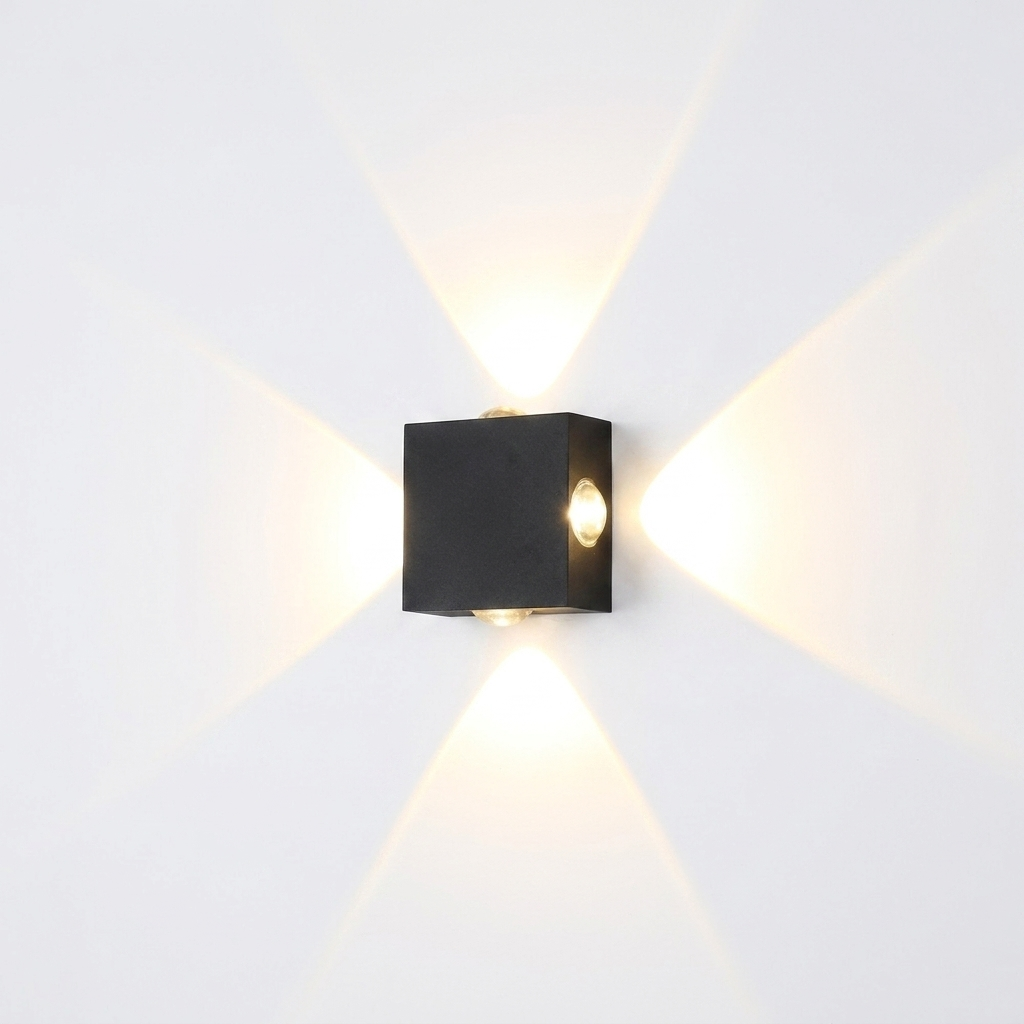 DL13607 Outdoor LED Wall Sconce (4*1W, 80mm)