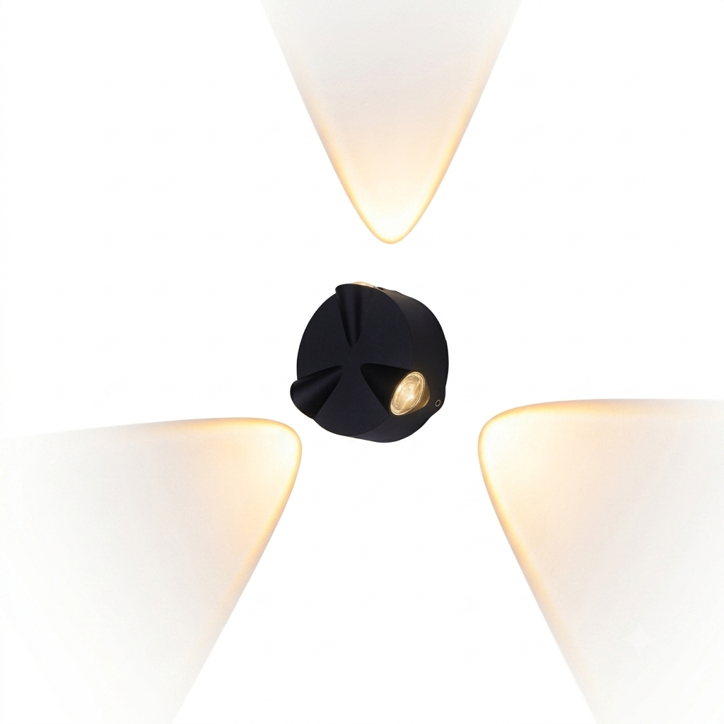 DL13625 Outdoor LED Wall Sconce (3*1W)