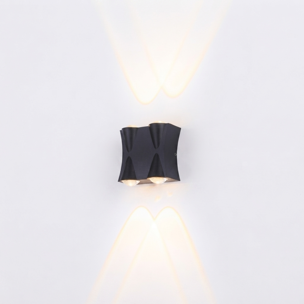 DL13629 Outdoor LED Wall Sconce (4*1W, 90mm)