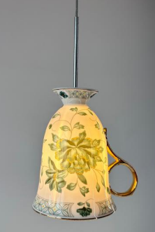 DL13664 Decorative Porcelain Wall Lamp (G4)