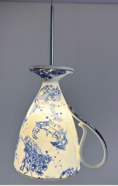 DL13666 Decorative Porcelain Wall Lamp (G4)