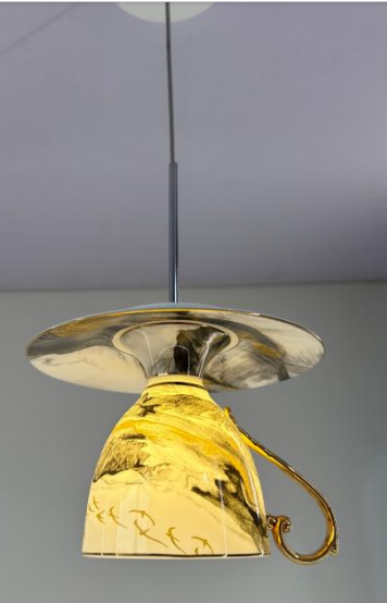 DL13668 Decorative Porcelain Wall Lamp (G4)