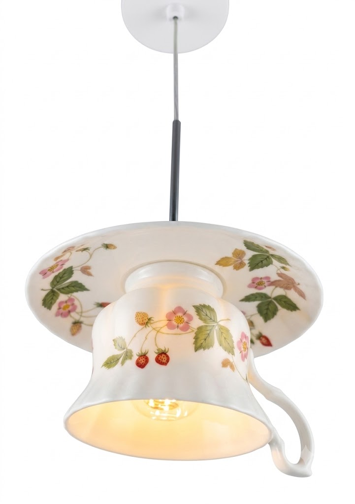 DL13670 Decorative Porcelain Wall Lamp (G4)