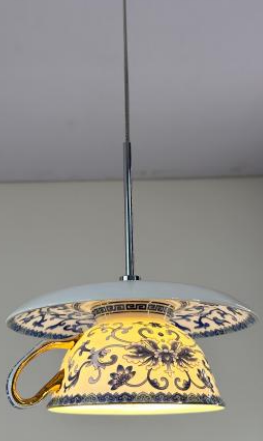 DL13672 Decorative Porcelain Wall Lamp (G4)