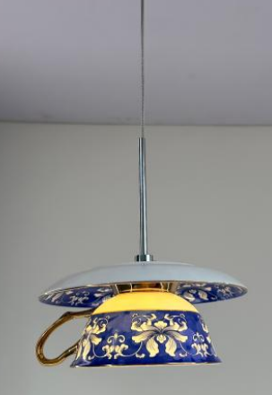 DL13673 Decorative Porcelain Wall Lamp (G4)