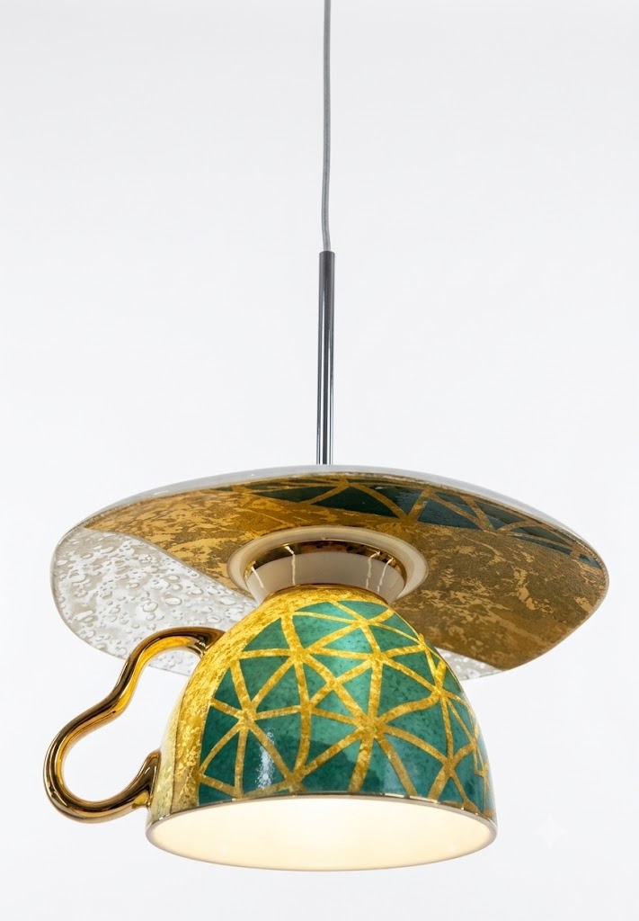 DL13678 Decorative Porcelain Wall Lamp (G4)