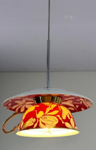 DL13680 Decorative Porcelain Wall Lamp (G4)