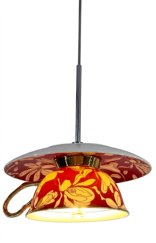 DL13680 Decorative Porcelain Wall Lamp (G4)