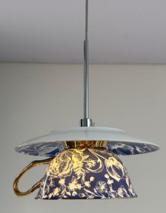 DL13681 Decorative Porcelain Wall Lamp (G4)