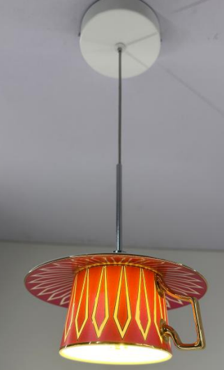 DL13684 Decorative Porcelain Wall Lamp (G4)