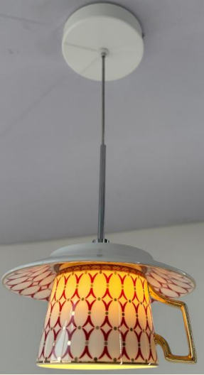 DL13697 Decorative Porcelain Wall Lamp (G4)