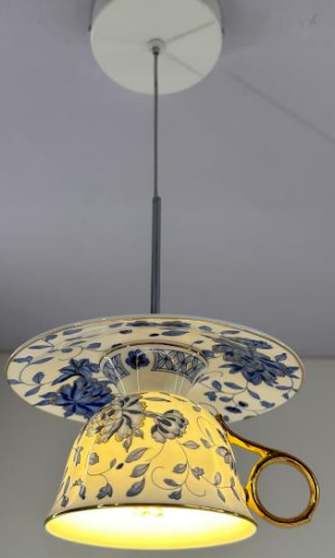 DL13699 Decorative Porcelain Wall Lamp (G4)