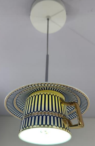 DL13700 Decorative Porcelain Wall Lamp (G4)