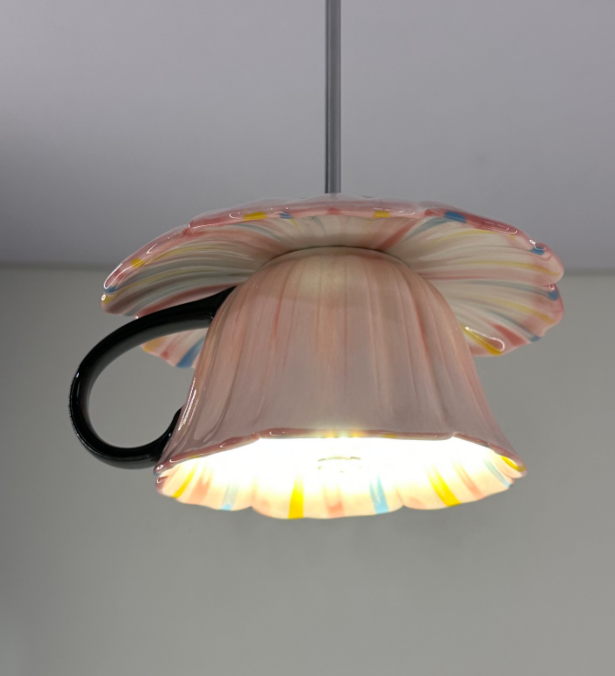 DL13704 Decorative Porcelain Wall Lamp (G4)