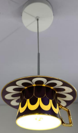 DL13705 Decorative Porcelain Wall Lamp (G4)