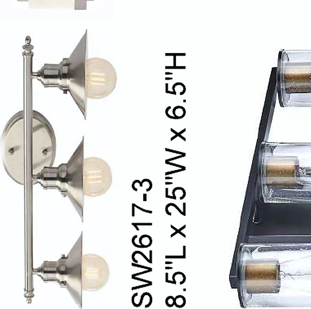 DL13841 3-Light Decorative Wall Sconce
