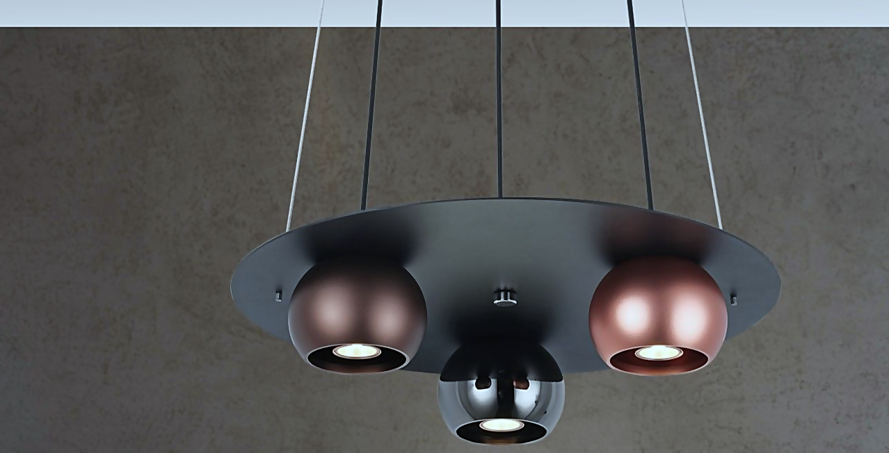 DL13941 LED Cluster Pendant Light LED/7W*3 (L350*H65mm)