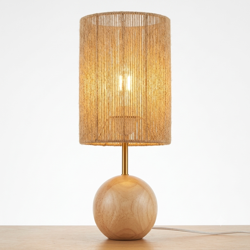 DL14038 Jute Table Lamp