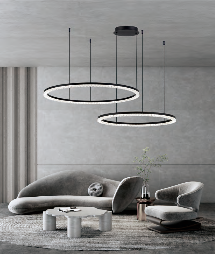 DL14092 Modern Pendant Light (Ø650×1500mm · LED 32W)