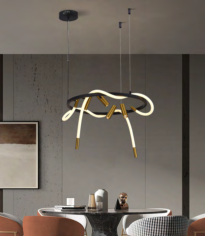 DL14332 Modern Pendant Light (D600mm · LED 40W)