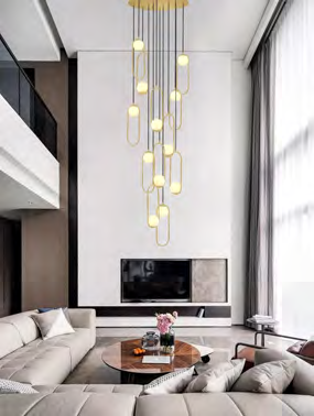 DL14341 Modern Pendant Light (D600×H3000mm · E27 x 12)
