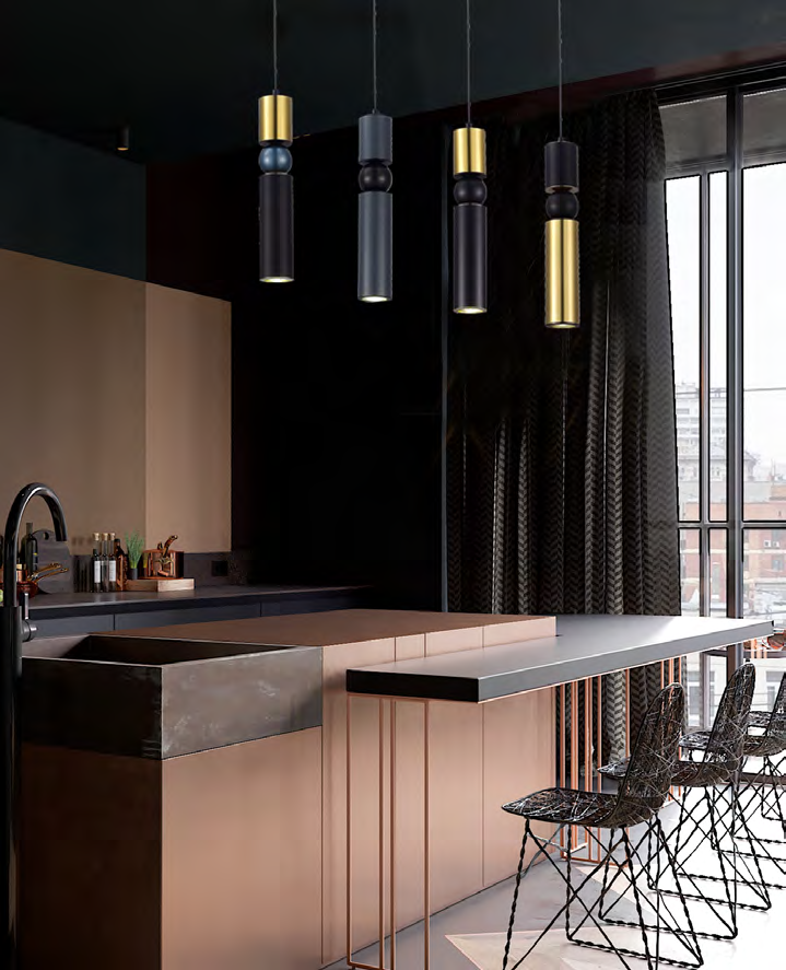DL14483 Modern Pendant Light (D60×H350mm)