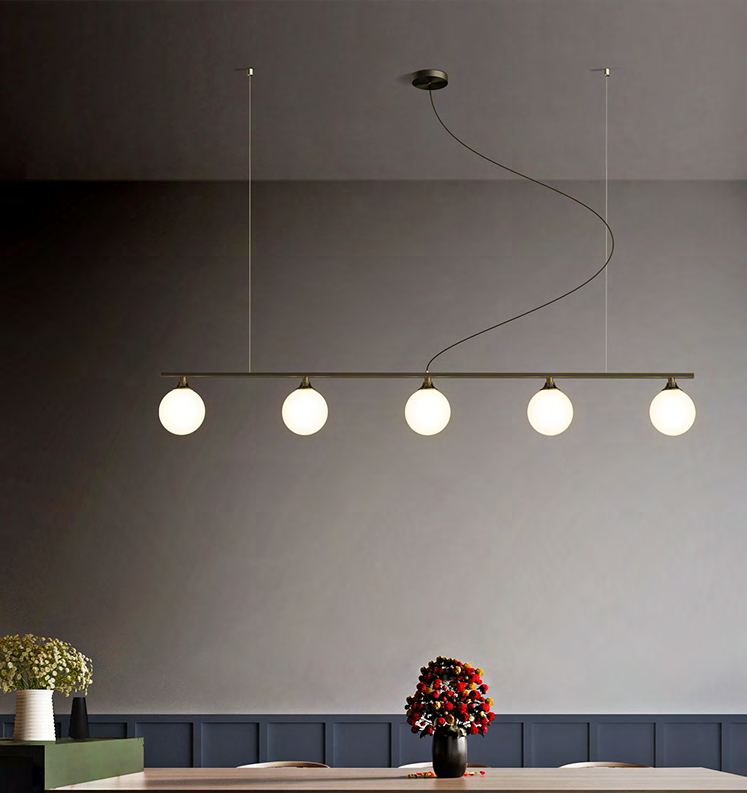 DL14602 Modern Linear Pendant Light (L1200×H1200mm)