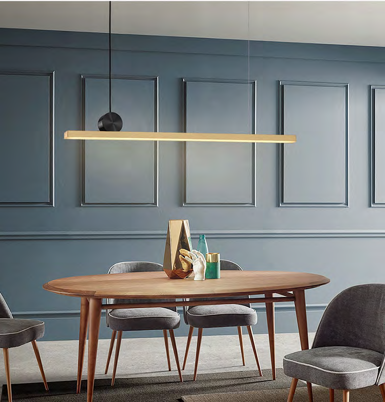 DL14643 Modern Linear Pendant Light (L1180×H1200mm)
