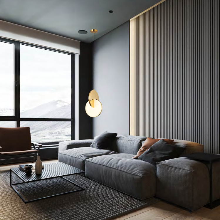 DL14714 Modern Pendant Light (D250×H1200mm · LED 12 W)
