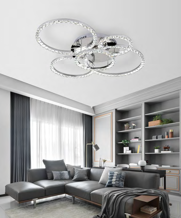 DL14780 Modern Pendant Light (L800×W650×H140mm)