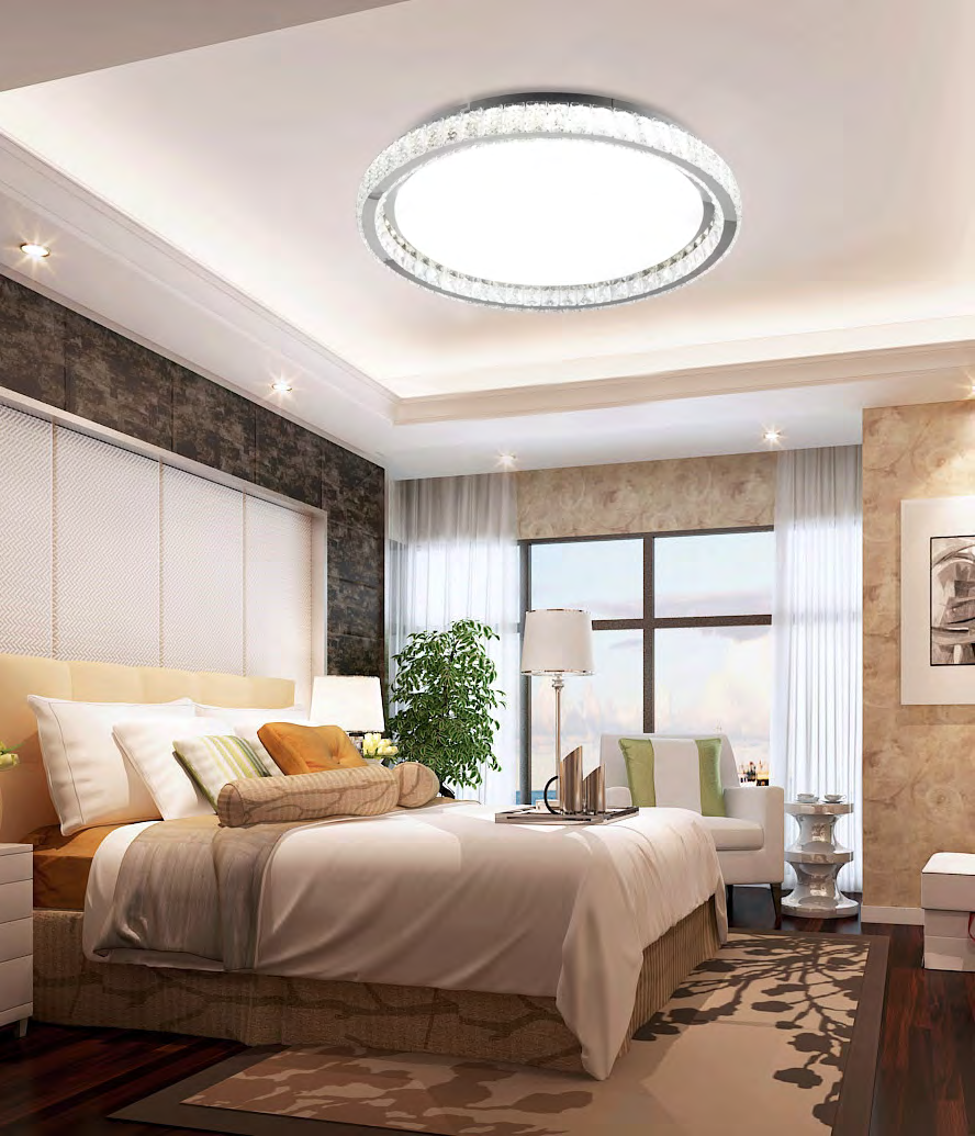 DL14784 Modern Pendant Light (Ø600×H1200mm · SMD 60W)