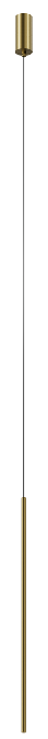 DL14812 Slim Tube Pendant Light (⌀12×H600mm)