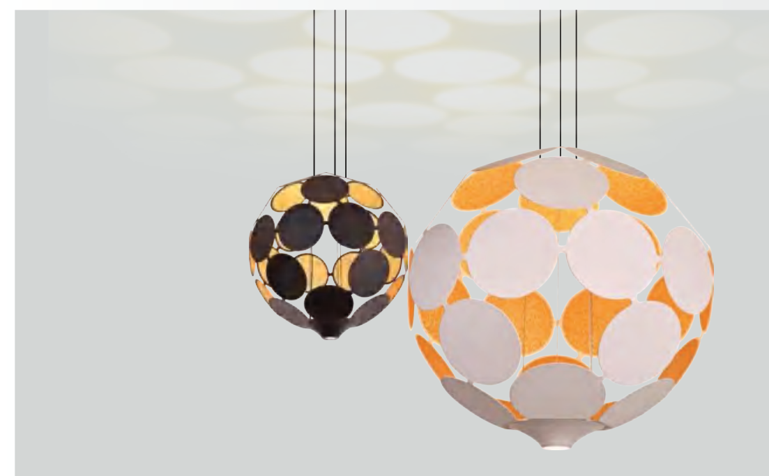 DL14856 Faceted Sphere Pendant Light