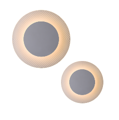 DL14880 Carved Acrylic Round Wall Lamp